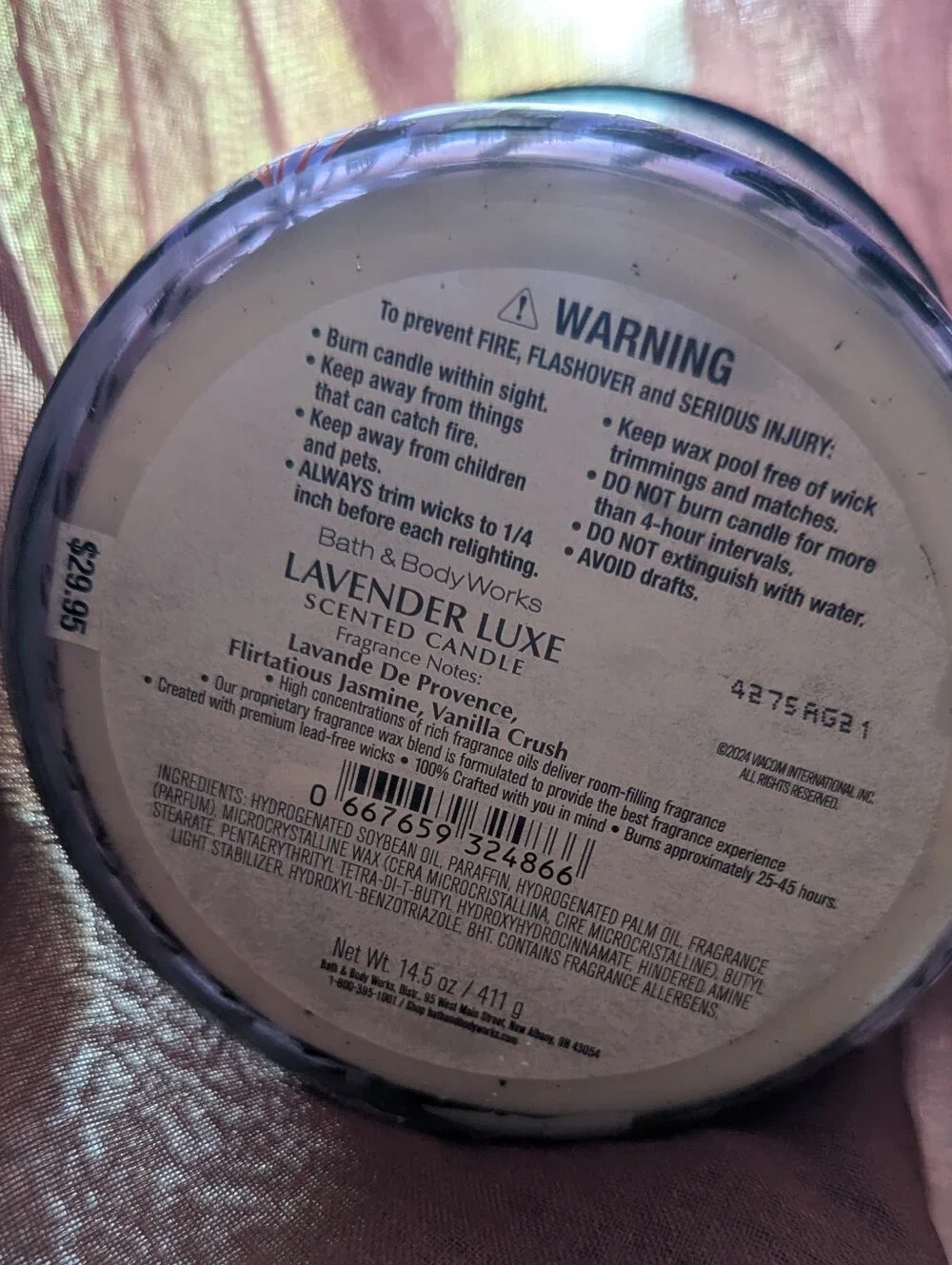 Emily In Paris Lavender Candle